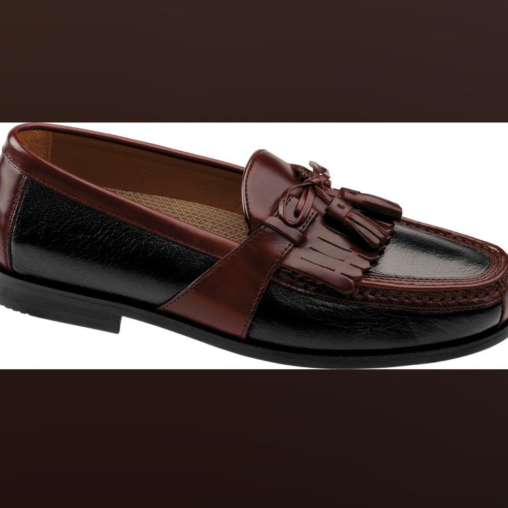 JOHNSTON MURPHY MEN'S ARAGON II BLACK-BROWN